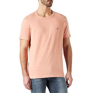 Tommy Hilfiger Heren Katoen Linnen Tee T-Shirt, Guava (stad), XL