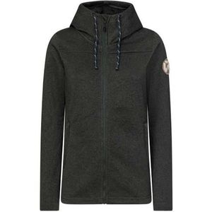 Rock Experience - Berna M - Fleece Met Kap - Kombu Green Melange