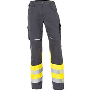 KÜBLER Workwear Kübler Reflectiq, werkbroek, klasse 1, kleur waarschuwingsgeel/antraciet