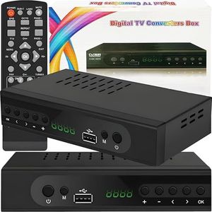 Retoo - DVB-T2 Ontvanger - Full HD - Zwart - Met HDMI en Afstandsbediening