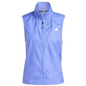 adidas Dames Own the Run Vest, Semi Cobalt Blue, XL