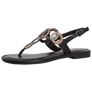 Tamaris 1-28125-42 Damessandalen, Black Com., 36 EU