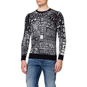 Desigual Heren Jers_pacifico Pullover Sweater