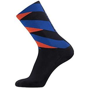 GOREWEAR Essential Signal Daily Socks, uniseks-volwassene, Zwart (Black/Fireball), 47-49
