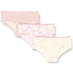 United Colors of Benetton Set met 3 bandjes, 3oo30s1u5, ondergoed voor meisjes en tieners, roze fantasia 67d, 90 cm