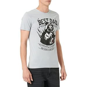 Star Wars T-shirt voor heren, Lichtgrijs, S