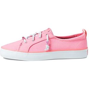 Sperry Top-Sider Crest Vibe Sneaker voor dames, Flamingo Roze, 40.5 EU