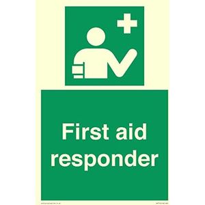 EHBO-responder-bord - 200x300mm - A4P