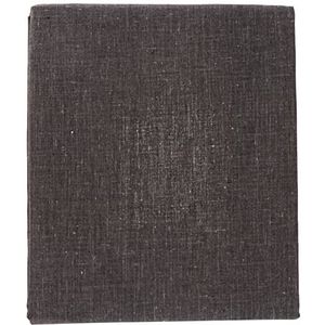 Douceur d'Intérieur Actually kussensloop, polyester, antraciet, 85 x 185 cm