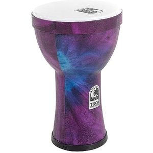 TOCA Doumbek Freestyle 2 trommel (weerbestendige PVC trommel met 10"" hoogte, altijd perfect gestemd, ideaal voor drumcirkels, onderwijs & therapie, diameter: 6""), Woodstock Purple