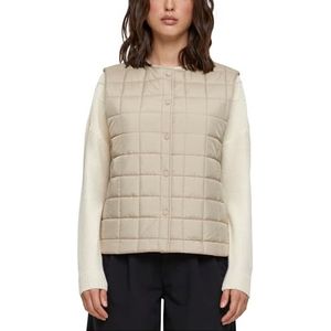 Urban Classics Liner Vest Jas voor dames, Wetzand, L