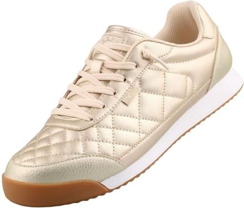 Skechers Dames BOBS Billie Wild Comfort Sneaker, goud, 3 UK, Goud, 36 EU