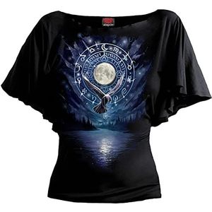 Spiral Witchcraft T-shirt zwart M 95% viscose, 5% elastaan Everyday Goth, Gothic, Rock wear