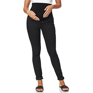 MAMALICIOUS MLJULIANE slim pant-NOOS zwangerschapsbroek voor dames, zwart (black denim), 27W x 32L