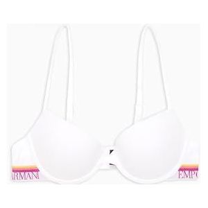 EMPORIO ARMANI Push Up Bra, damesbeha, push-up dames, wit, Wit, 34 / A