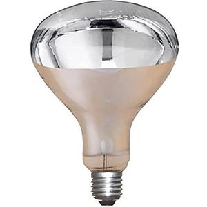Kerbl Infraroodlamp, stallamp warmtelamp, gehard glas, helder 250 W