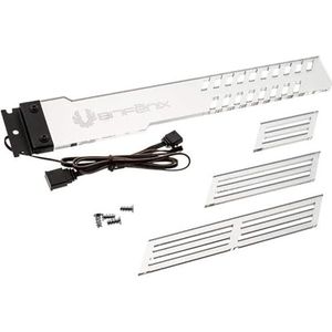 Ondersteuning - grafische kaarthouder met ARGB-verlichting, geschikt voor koelsystemen en planken, gemaakt van robuust staal en kunststof