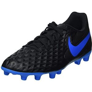 NIKE Legend 8 Elite SG-Pro AC Voetbalschoenen voor heren, Veelkleurig Zwart zwart heldenblauw 4, 44 EU