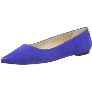 Tommy Hilfiger Dames A1285lanna 4b gesloten ballerina's, blauw verblindend blauw 407, 42 EU