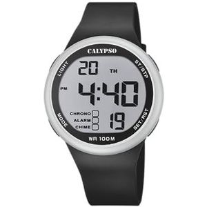 Calypso Digitaal horloge voor heren, kwarts, met kunststof armband K5795/2