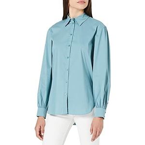 ESPRIT Collection Damesblouse, 460/donker turquoise., 44