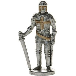 Schnabel-Schmuck ridder zwaard en uitrusting 4 cm deel, goud geschilderd