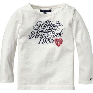 Tommy Hilfiger meisjesshirt met lange mouwen SELINA MINI CN KNIT L/S / GJ57108154