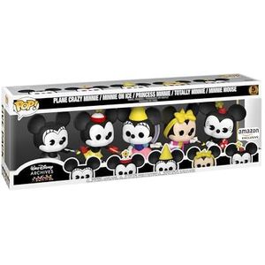 Funko POP! Disney: Minnie Mouse - 5 Pack Minnie - Mickey Mouse - 5 Pack Minnie - Vinyl verzamelfiguur - Cadeau-idee - Officiële Handelsgoederen - Speelgoed voor Kinderen En Volwassenen - TV Fans