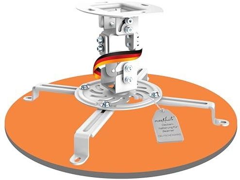 PureMounts - PM-SPIDER-10W - Plafondbeugel - Wit - Draagvermogen 13,5 kg