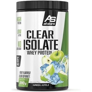 All Stars Clear Isolate Whey ProteÃ¯ne, 390 g, Green Apple