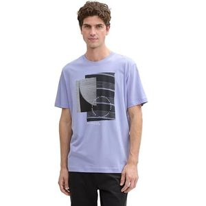 TOM TAILOR T-shirt voor heren, 36549 - Cold Purple, XXL