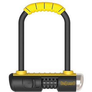 Onguard Bulldog Combo DT-8012C Combo Beugelslot, Zwart, 11,5 x 23,0 cm