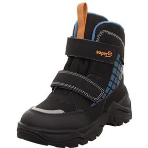 Superfit Baby Jungen SNOW MAX warm gefütterte Gore-Tex Stiefel, SCHWARZ/BLAU 0030