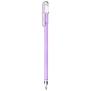 Hybrid Milky K108-PV gelroller, pastel-violet, stralend op licht en gekleurd papier, lijndikte 0,4 mm