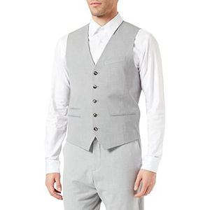 s.Oliver Herenvest, grijs/zwart, 52