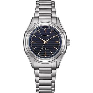 CITIZEN Dameshorloges analoog 32023843, blauw, Eén maat, armband