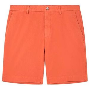 Hackett London Sanderson Shorts voor heren, ORANJE, 36W