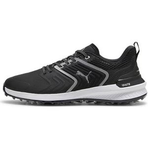 PUMA Heren Ignite Innovate Golfschoen, Puma Zwart Puma Wit, 41 EU