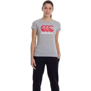 Canterbury - T-shirt - Grijs - Dameslogo