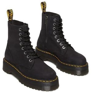 Dr. Martens - Jadon III - Biker Boots - Grijs Nubuck - Platformhoogte 4,7 cm