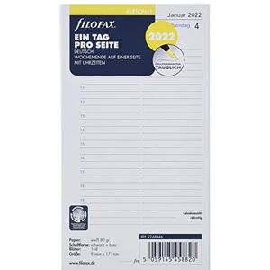 FILOFAX Personeel 1 dag per pagina (Duits) 2022