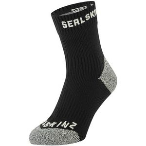 SEALSKINZ Dunton waterdichte sok voor alle weersomstandigheden met hydrostop | neon geel | groot, Neon Geel, Large