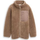 TOM TAILOR sweatjack voor jongens, 36516 - Taupe Grey, 92