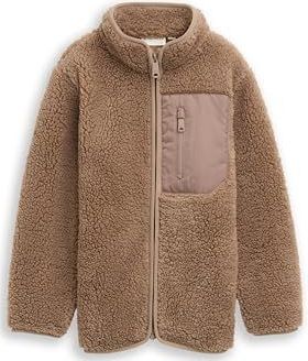 TOM TAILOR sweatjack voor jongens, 36516 - Taupe Grey, 92