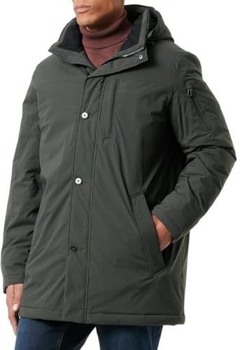Bugatti - Parka - Groen - 100% Polyester - Wijde Fit