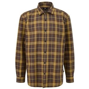 QS hemd lange mouwen geruit, 16n0, M