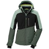 killtec dames Ski-jack/functioneel jack met afritsbare capuchon KSW 37 WMN SKI JCKT, hell stahlmint, 40, 41971-000