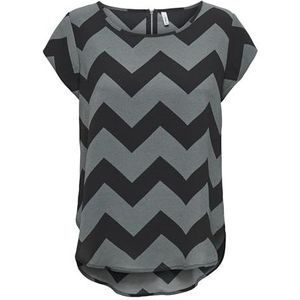 Blouse - Blouseshirt - Gerecycled Materiaal - Losse Pasvorm - Kwartmouw