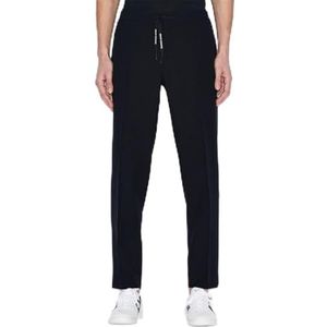 Armani Exchange Stretch Comfortabele Elegance Herenbroek, Blauw, 56 NL(Fabrikant maat:38)