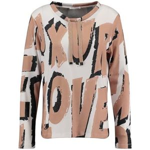 KEY LARGO Luxe ronde sweatshirt voor dames, beige (1004), S